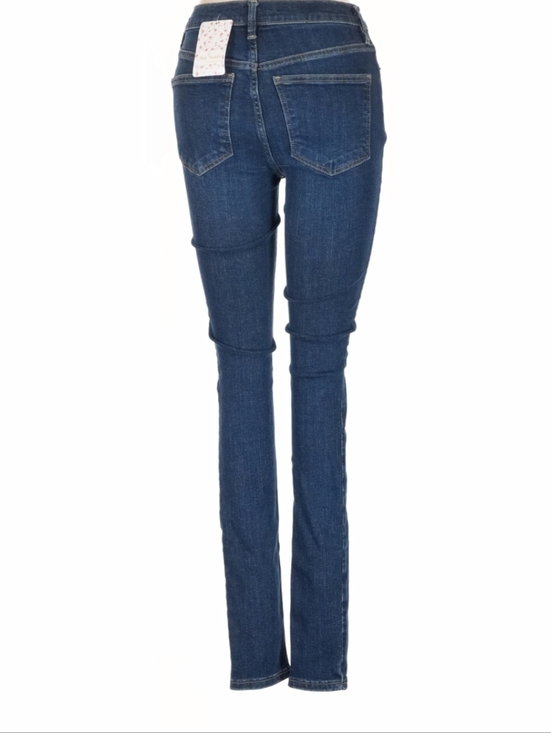 Free People Skinny Jeans Size 26 Dark Denim Stretch NWT $78 - Picture 3 of 6